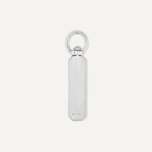 Silver Engravable Bar Pendant