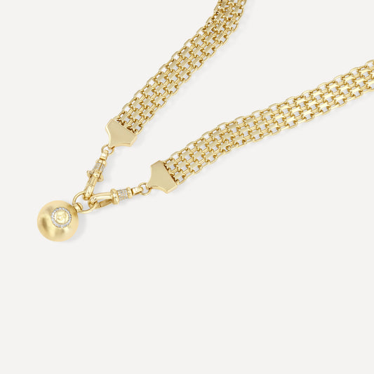 The Wide Diamond Mesh Chain