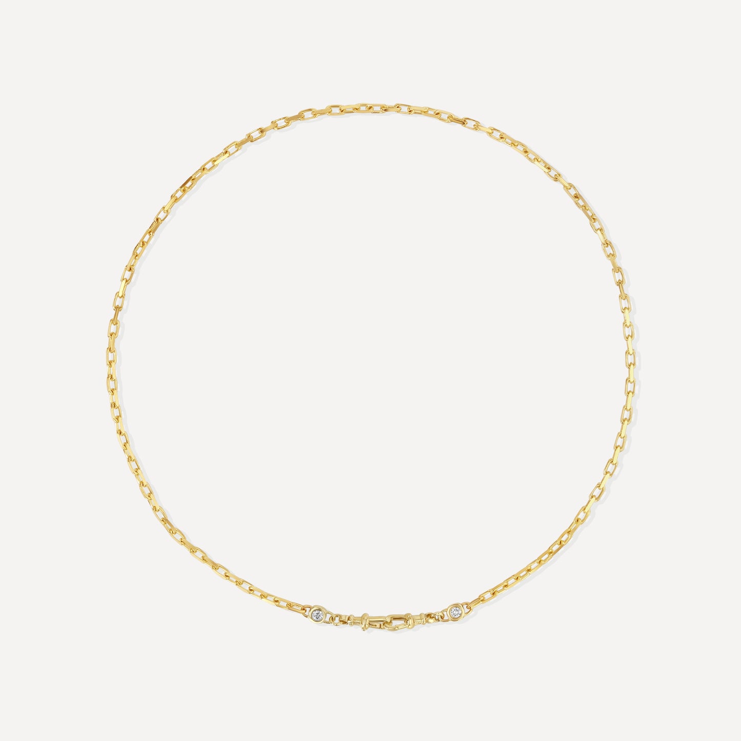 Double Diamond Beveled Chain