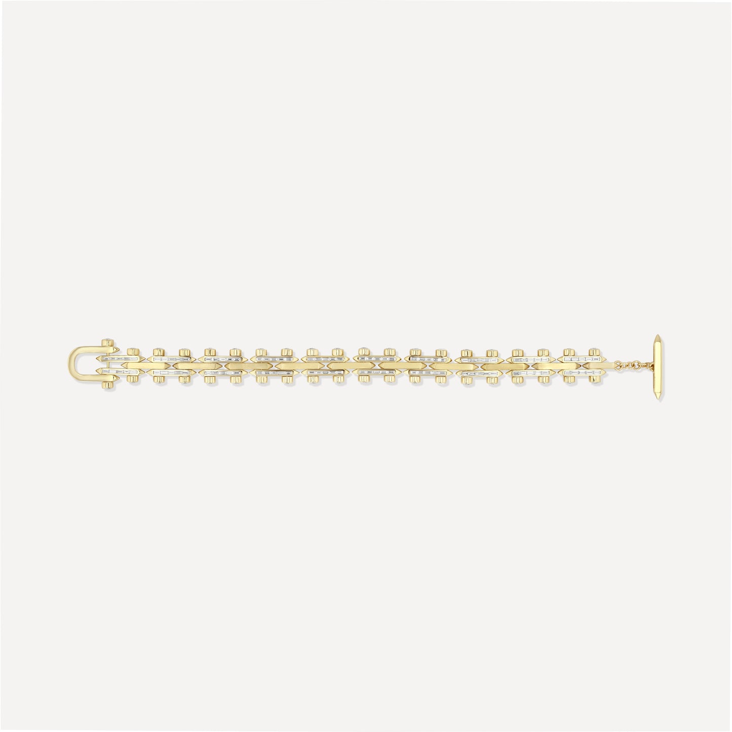 The Diamond Track Bracelet