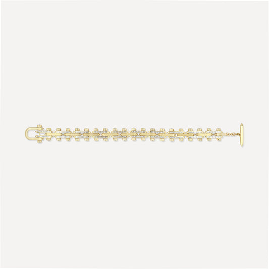 The Diamond Track Bracelet