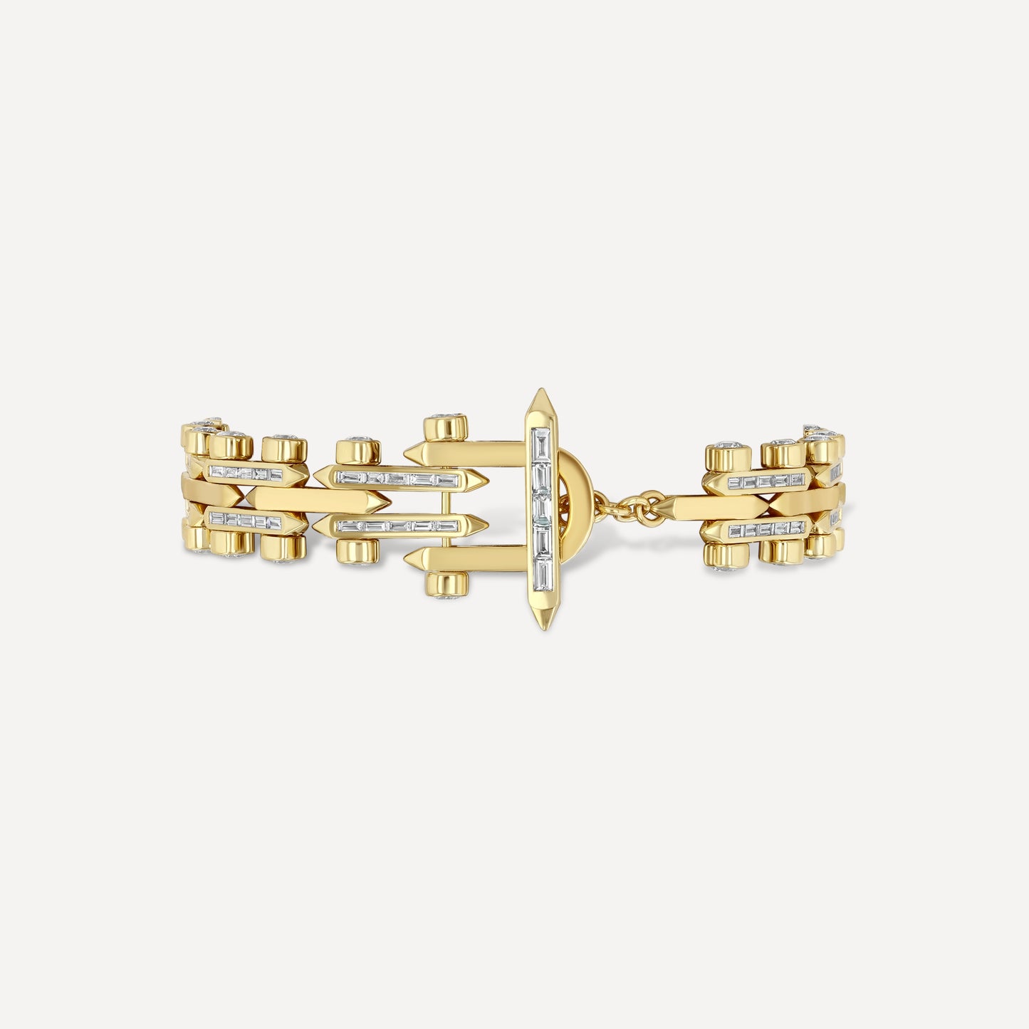 The Diamond Track Bracelet