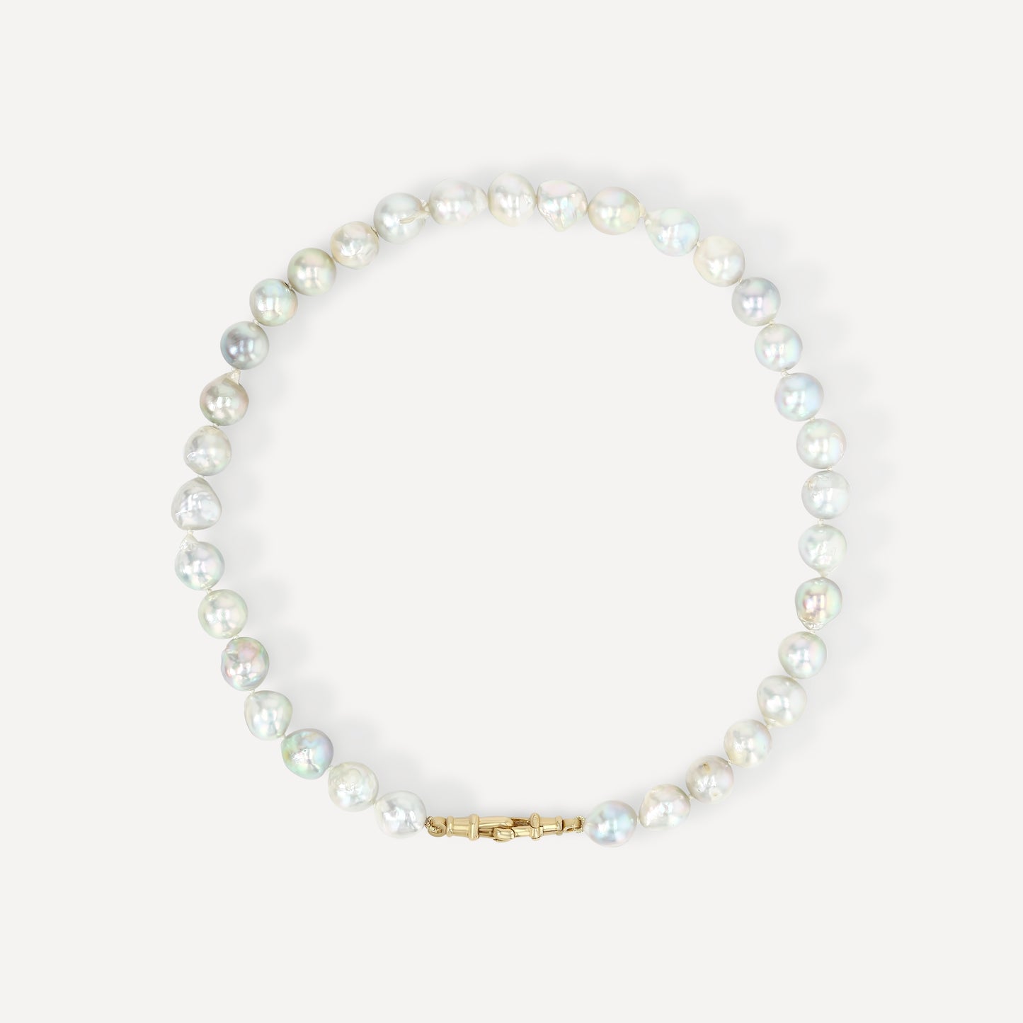 Silver Akoya Pearl Necklace