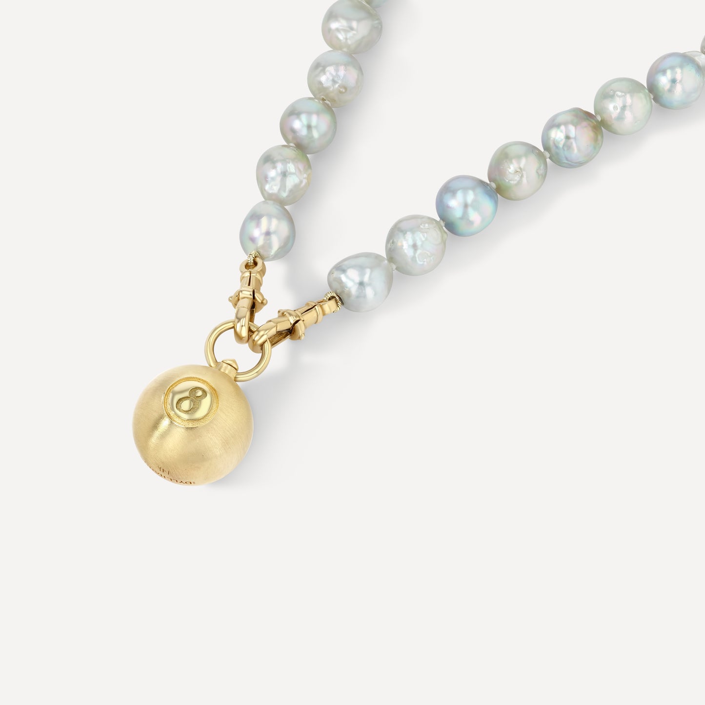 Silver Akoya Pearl Necklace