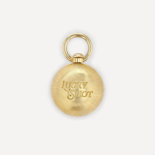XL Lucky 8 Ball Swivel Pendant