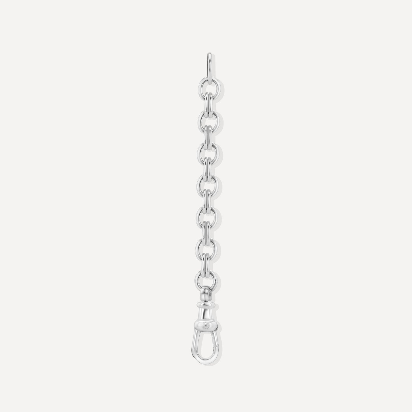 Silver Double Rolo Chain Extender