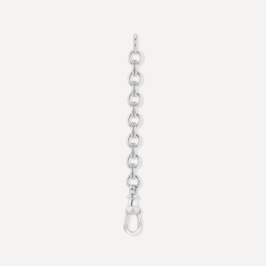 Silver Double Rolo Chain Extender