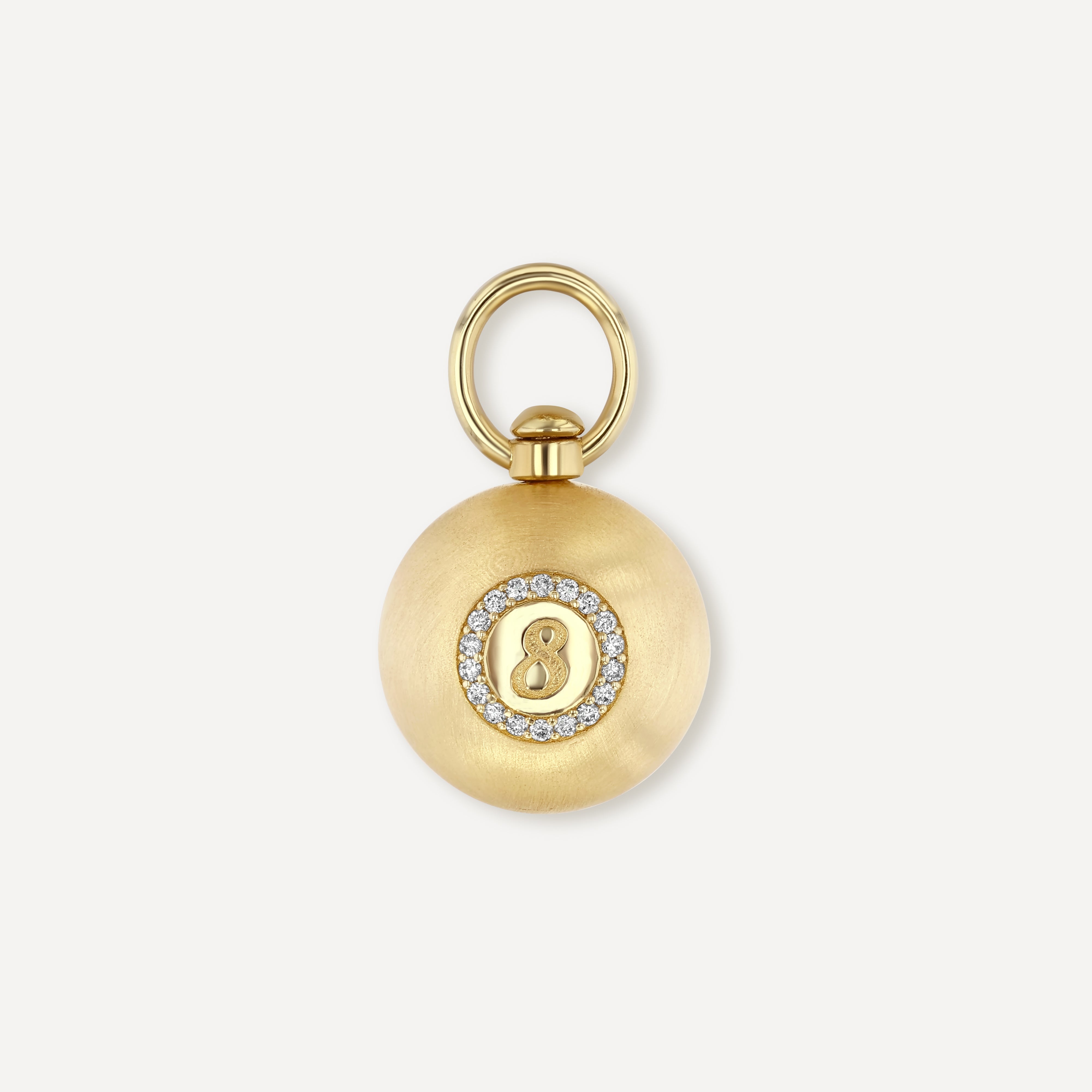 Lucky 8 Ball Swivel Pendant – Idyll Hands Jewelry