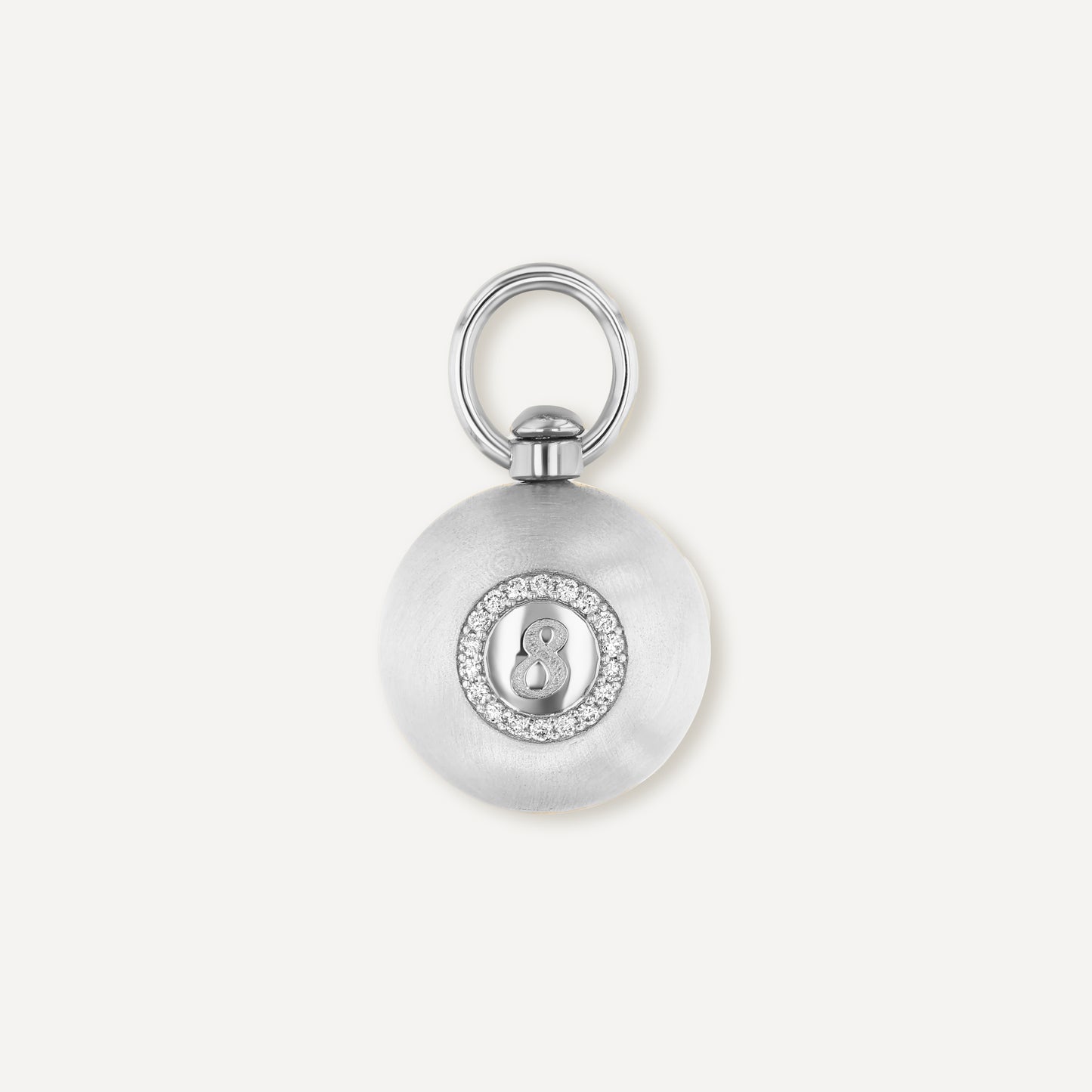 Lucky 8 Ball Swivel Pendant