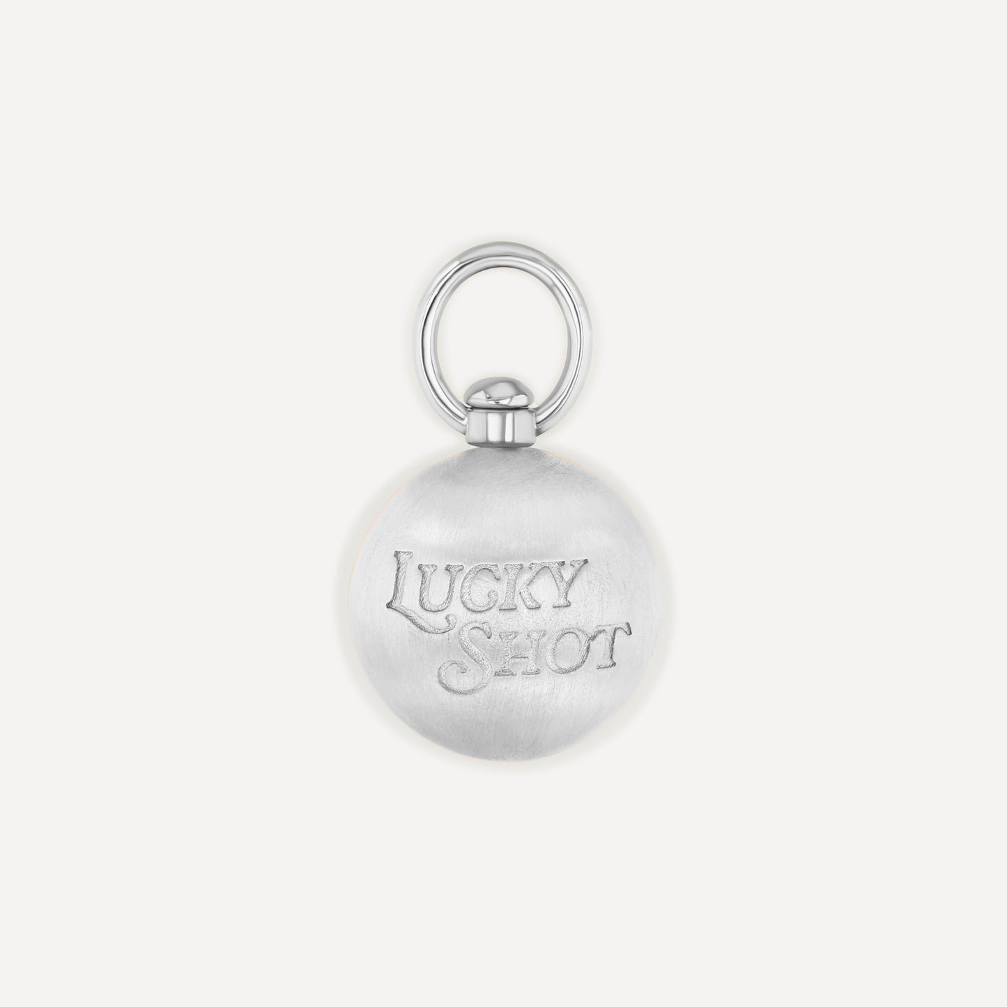 Lucky 8 Ball Swivel Pendant