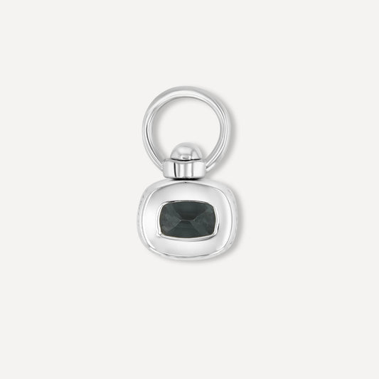 Grey Spinel Swivel Pendant