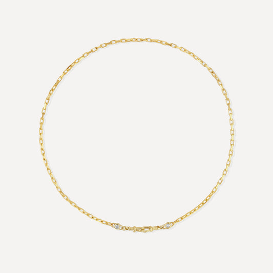 Double Diamond Beveled Chain