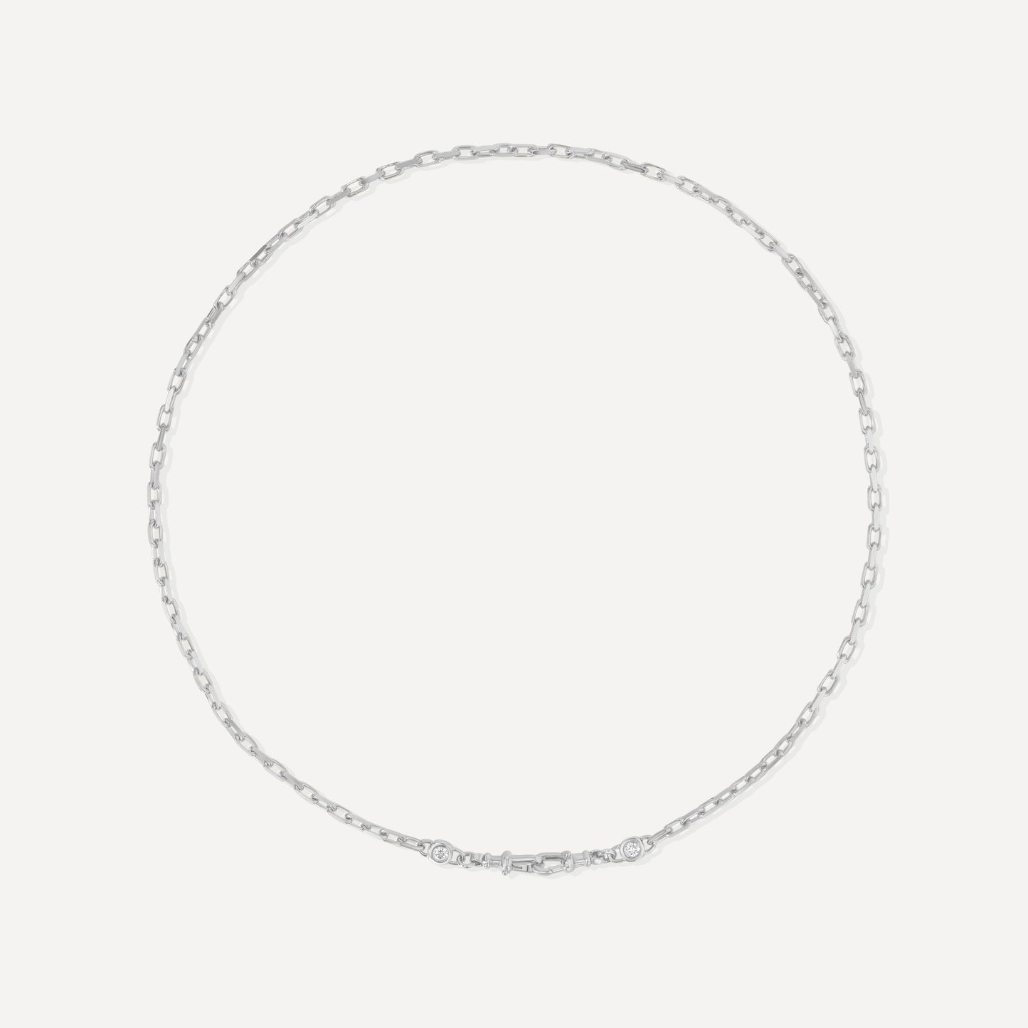Double Diamond Beveled Chain