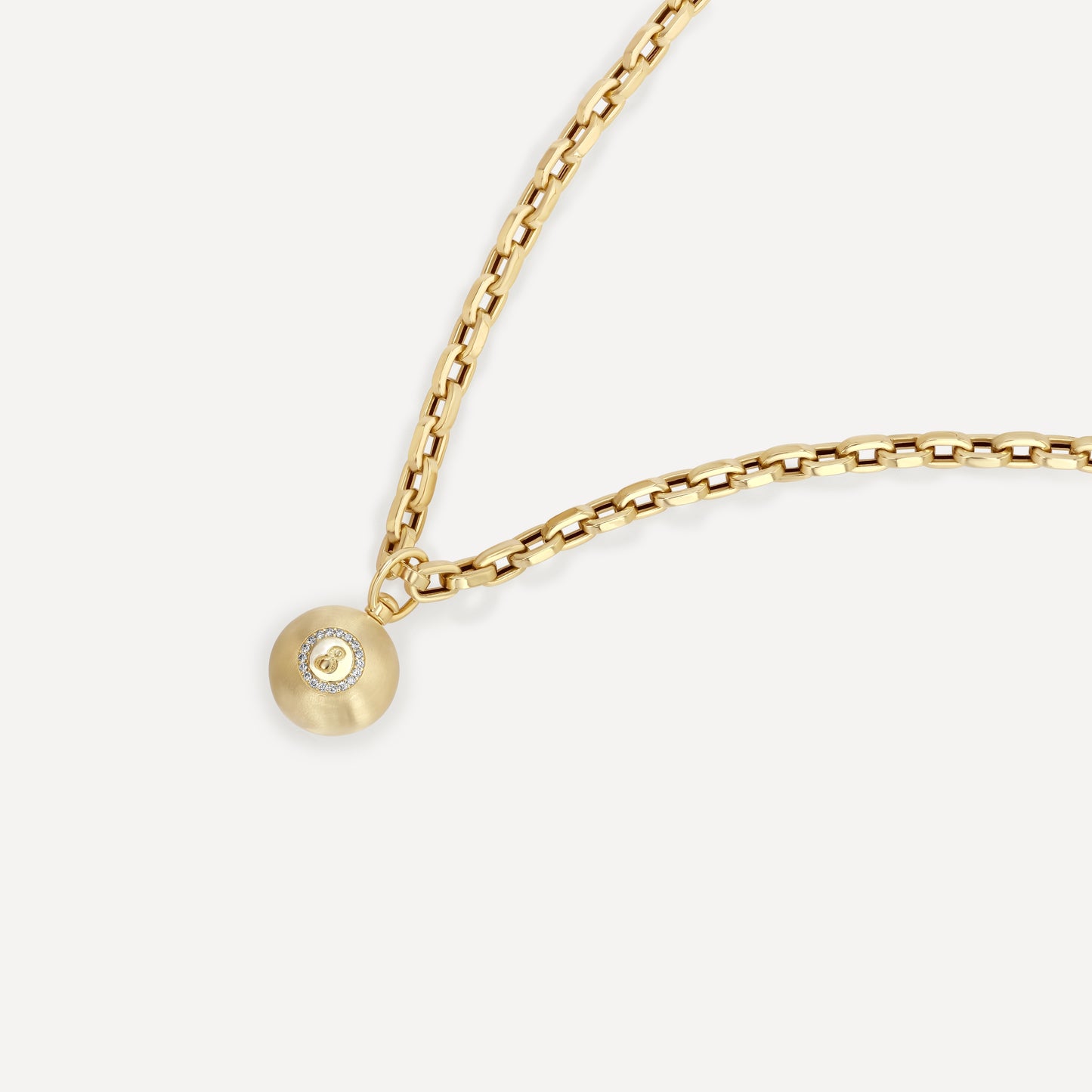 Lucky 8 Ball Swivel Pendant