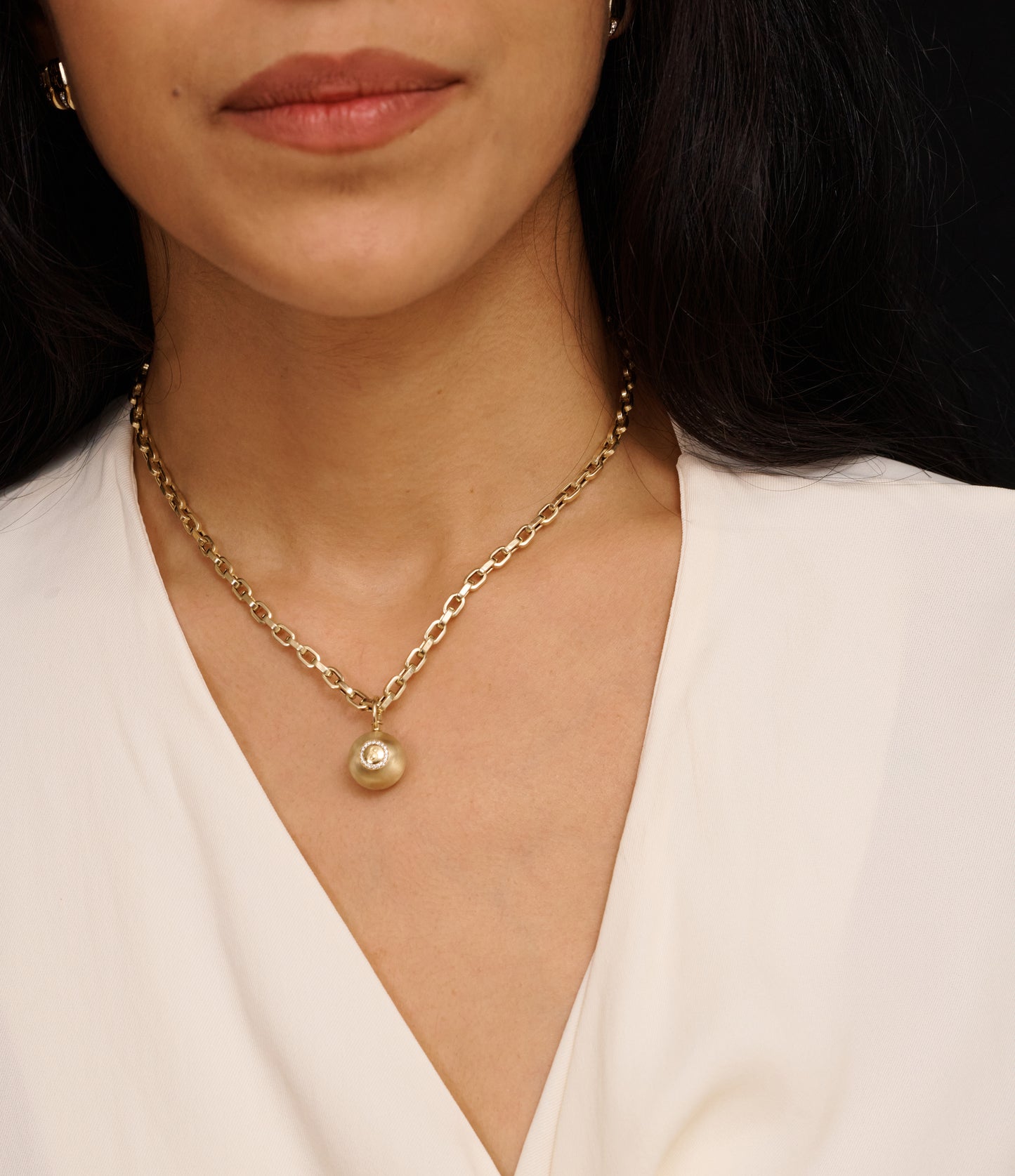 Lucky 8 Ball Swivel Pendant