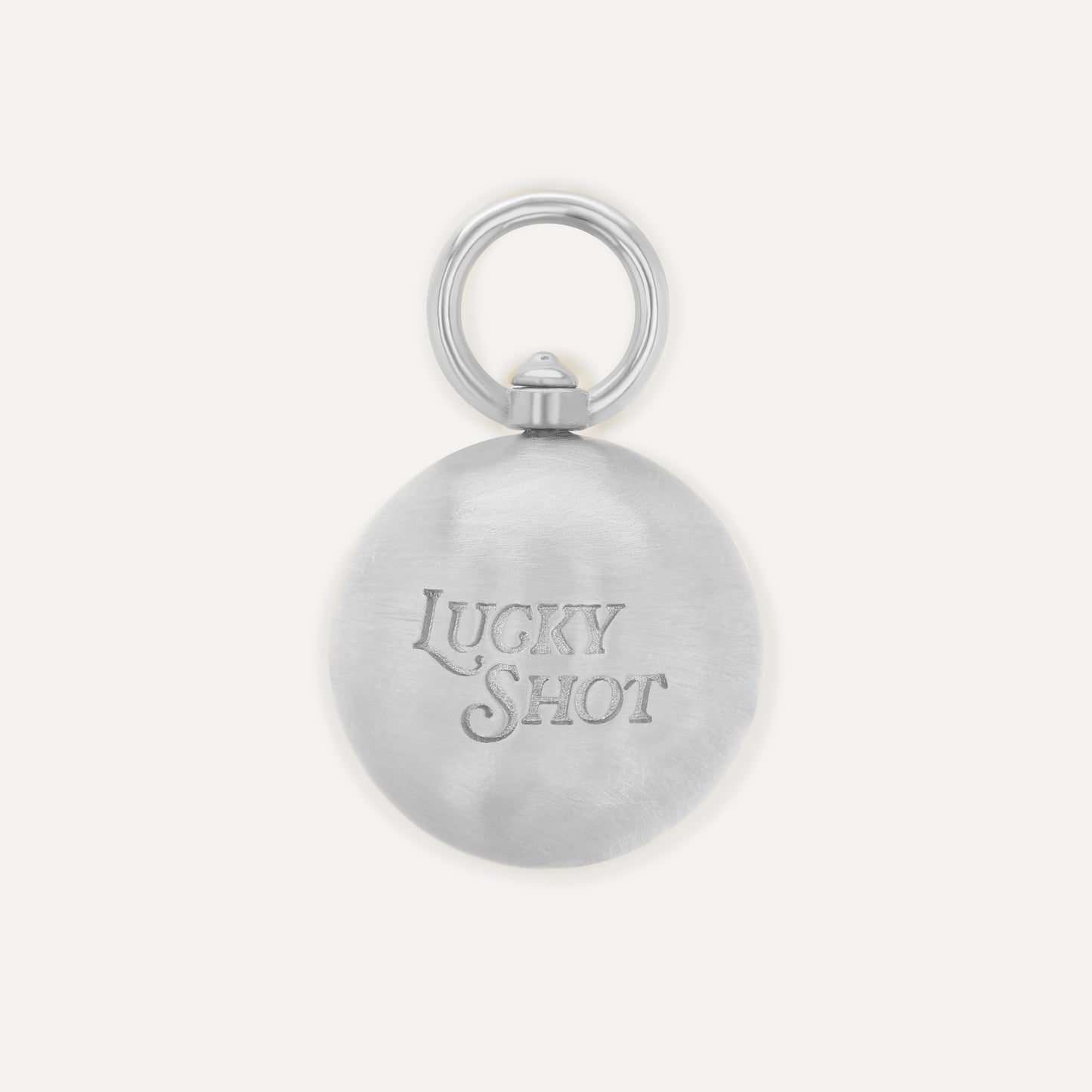 XL Silver 8 Ball Pendant