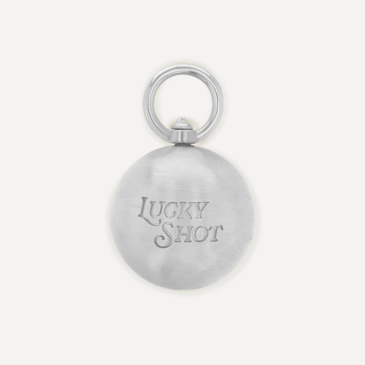 XL Silver 8 Ball Pendant