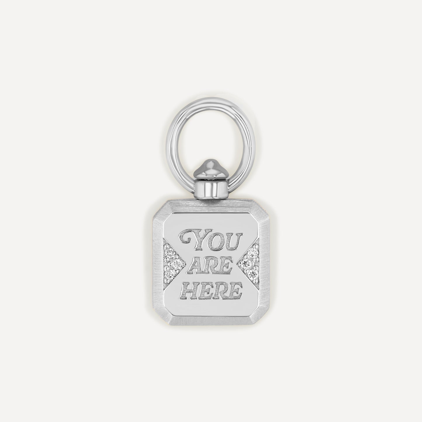 You Are Here Swivel Pendant