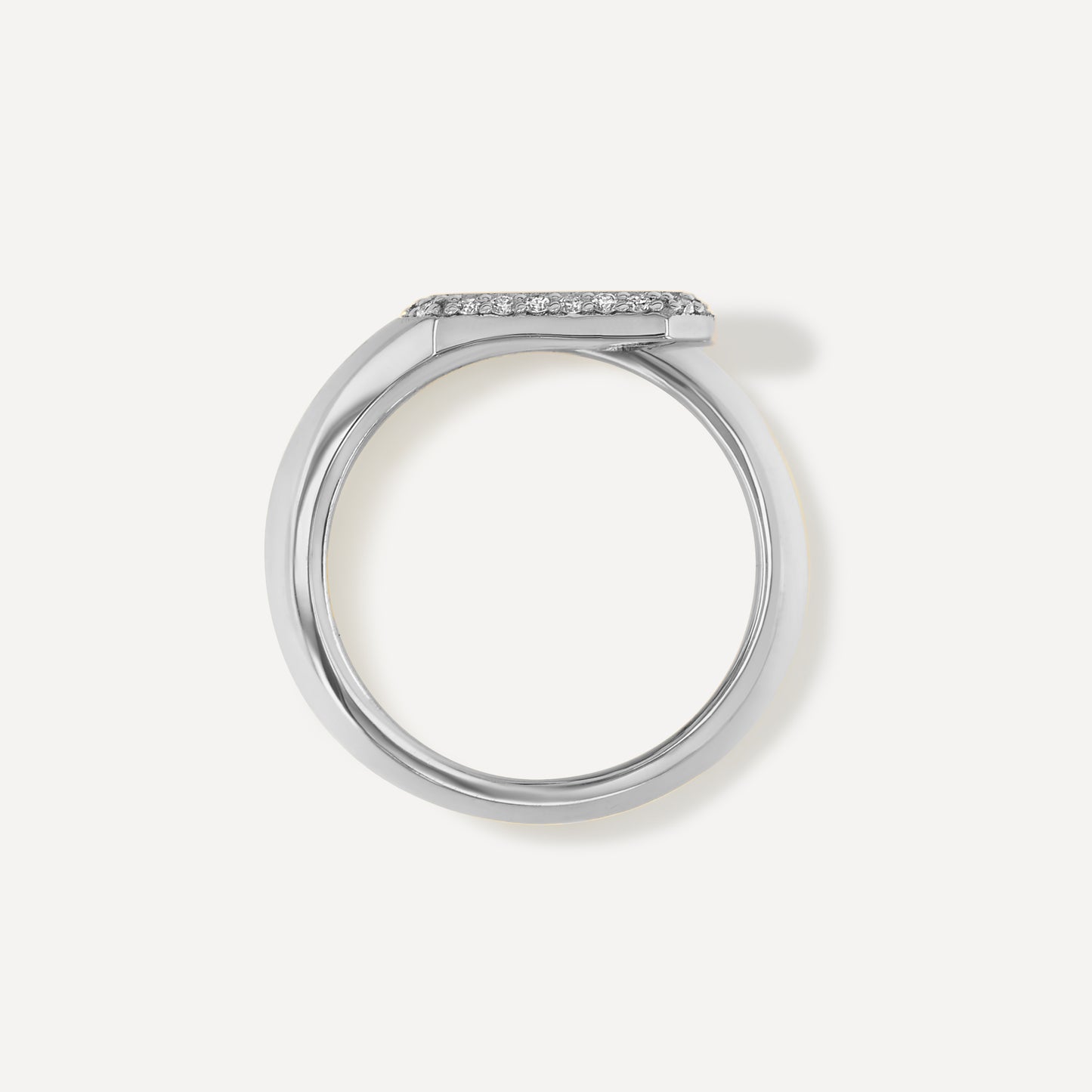 You Are Here Signet Wrap Ring